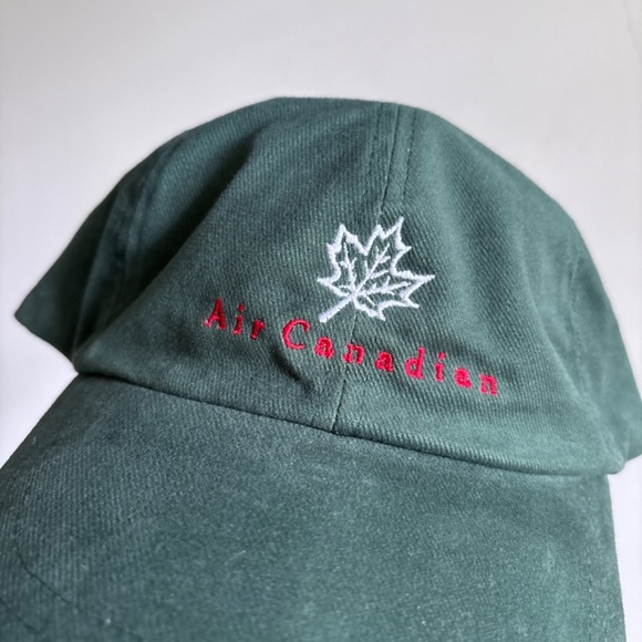 RARE Air Canadian Virtual Airline flight simulator baseball cap green strapback - Picture 2 of 7